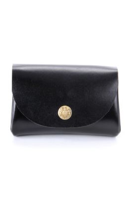 ＜リベルタス ゴルフィーノ/LIBERTAS GOLFINO＞ ラップポーチ ブラック 【三越・伊勢丹/公式】