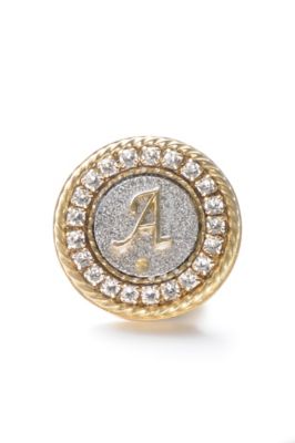 ＜リベルタス ゴルフィーノ/LIBERTAS GOLFINO＞ イニシャルマーカー/クリスタル Ａ 【三越・伊勢丹/公式】