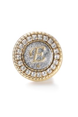 ＜リベルタス ゴルフィーノ/LIBERTAS GOLFINO＞ イニシャルマーカー/クリスタル Ｅ 【三越・伊勢丹/公式】