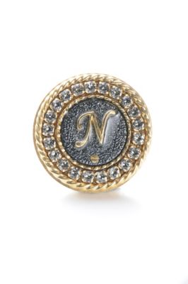 ＜リベルタス ゴルフィーノ/LIBERTAS GOLFINO＞ イニシャルマーカー/クリスタルブラック Ｎ 【三越・伊勢丹/公式】