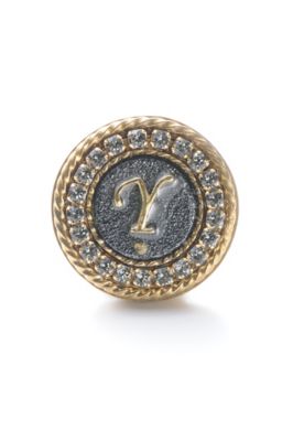 ＜リベルタス ゴルフィーノ/LIBERTAS GOLFINO＞ イニシャルマーカー/クリスタルブラック Ｙ 【三越・伊勢丹/公式】