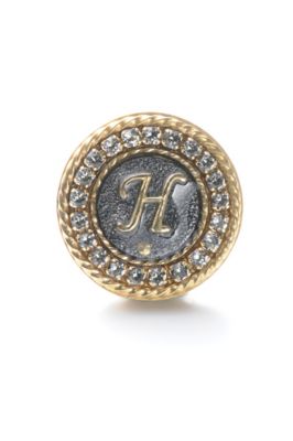 ＜リベルタス ゴルフィーノ/LIBERTAS GOLFINO＞ イニシャルマーカー/クリスタルブラック Ｈ 【三越・伊勢丹/公式】