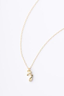 ＜KAORU＞イニシャルネックレス「T」