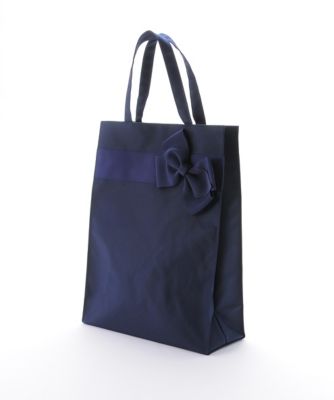 ＜joli comme un coeur/ジョリコムアンクール＞ ママ用サブバッグ(縦) ネービーブルー 【三越・伊勢丹/公式】