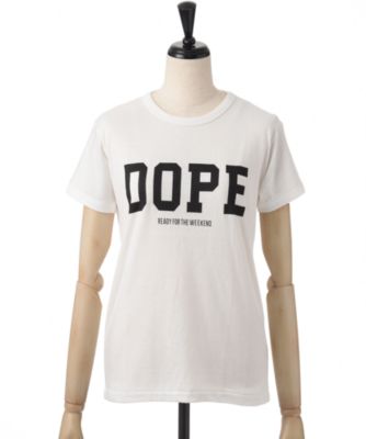 【SALE（伊勢丹）】＜リタ ジーンズ トーキョー/RITA JEANS TOKYO＞ Tシャツ DOPE(15FWTEE-05H) ホワイト 【三越・伊勢丹/公式】