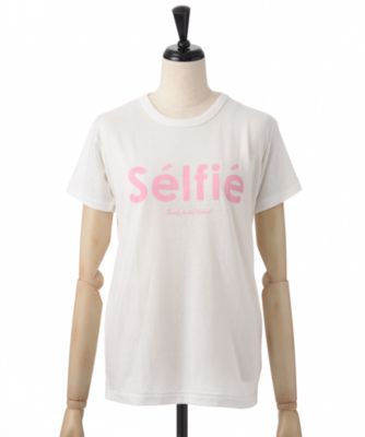 【SALE（伊勢丹）】＜リタ ジーンズ トーキョー/RITA JEANS TOKYO＞ Tシャツ Selfie(15FWTEE-02H) ホワイト 【三越・伊勢丹/公式】