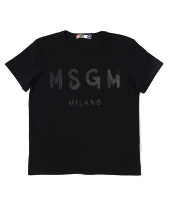 ＜エムエスジーエム/MSGM＞ ロゴTシャツ(1941MDM60/154795/793) ブラック 【三越・伊勢丹/公式】