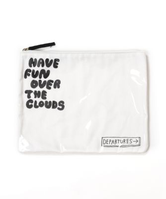 【SALE（伊勢丹）】＜エイチエヌディー/HND＞ 羽田限定 中ポーチ(1502-G-02) アイボリー 【三越・伊勢丹/公式】