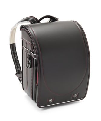 ＜ブレイブランド＞ランドセル ブラックxレッド