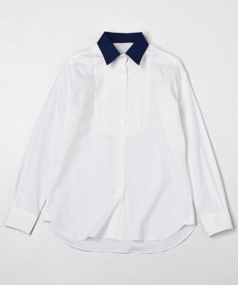 【SALE（三越）】＜ライフ＆スタイル/ライフアンドスタイル＞ ピンタックシャツ(付け衿2色セット) STW009002 【三越・伊勢丹/公式】