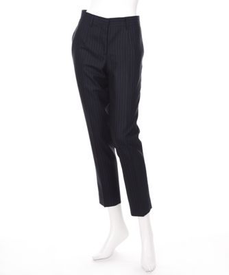 【SALE（三越）】＜ラ モンテ ドゥ ヴァーグ/LA MONTE DE VAGUE＞ x<エキパージュ>ストライプパンツ(KELA4 380) ネイビーストライプ 【三越・伊勢丹/公式】