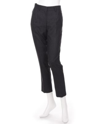【SALE（三越）】＜ラ モンテ ドゥ ヴァーグ/LA MONTE DE VAGUE＞ x<エキパージュ>ストライプパンツ(KELA4 380) グレーストライプ 【三越・伊勢丹/公式】