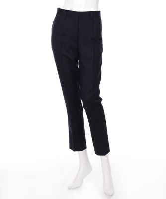 【SALE（三越）】＜ラ モンテ ドゥ ヴァーグ/LA MONTE DE VAGUE＞ x<エキパージュ>ウールベーシックパンツ(KELA4 105) ネイビー 【三越・伊勢丹/公式】