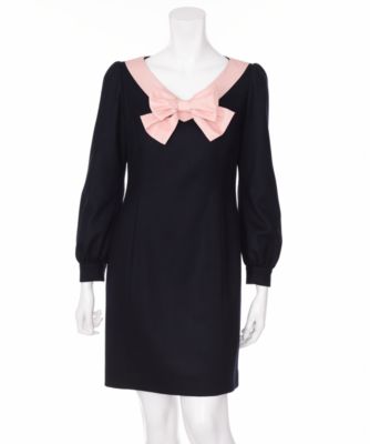 【SALE（三越）】＜BABYMARY for acute grrrl/ベイビー マリー フォー アキュート ガール＞ リボンワンピース(77657800) ネービーブルー 【三越・伊勢丹/公式】