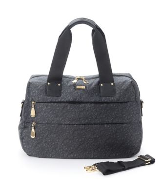 ＜アナ スイ（ANNA SUI）＞2WAYボストンバッグ「デイジー」（311270） クロ