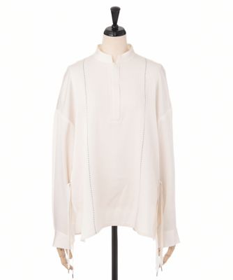 【SALE（三越）】＜TARO HORIUCHI/タロウ ホリウチ＞ 剣道ブラウス(OMSH01121) クロ 【三越・伊勢丹/公式】