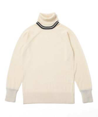 【SALE（三越）】＜LUGHA/ルーガ＞ タートルニット(1502-F-04) アイボリー 【三越・伊勢丹/公式】