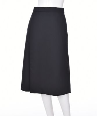 【SALE（伊勢丹）】＜ハイク/HYKE＞ W/M WRAP CULOTTE SKIRT(14019) ブラック 【三越・伊勢丹/公式】