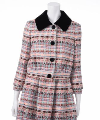 【SALE（伊勢丹）】＜BABYMARY for acute grrrl/ベイビー マリー フォー アキュート ガール＞ ツィードジャケット(77647800) ピンク 【三越・伊勢丹/公式】
