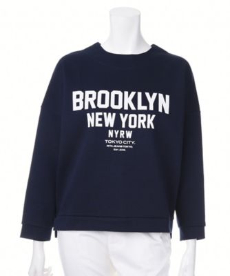 【SALE（三越）】＜リタ ジーンズ トーキョー/RITA JEANS TOKYO＞ スウェットトップス(NYRWCUT-10) ネイビー 【三越・伊勢丹/公式】