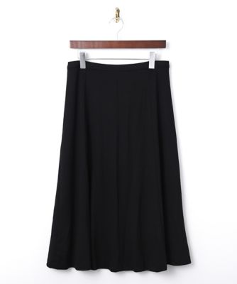 【SALE（伊勢丹）】＜LIFE AND DRESSER/ライフアンドドレッサー＞ 大きいサイズ ポンチスカート(SK-1511)(クローバープラス) クロ(BK) 【三越・伊勢丹/公式】