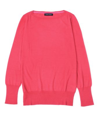 【SALE（伊勢丹）】＜プライムガーデン/PRIME GARDEN＞ ボートネックプルオーバー 026-62150908 ピンク 【三越・伊勢丹/公式】