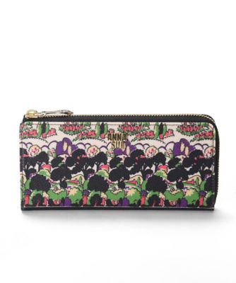 ＜アナ スイ（ANNA SUI）＞「アミューズ」Lファスナー長財布（311310） ファーム