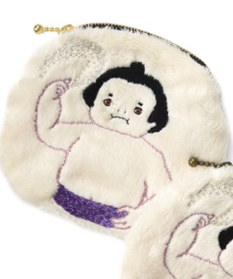 【SALE（三越）】＜ケオラケオラ/KEORA KEORA＞ おすもうポーチ(osumoupouc) パープル 【三越・伊勢丹/公式】