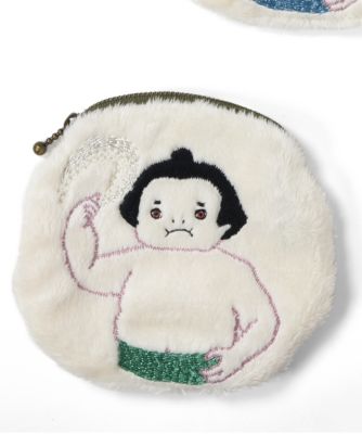 【SALE（三越）】＜ケオラケオラ/KEORA KEORA＞ おすもうポーチ(osumoupouc) グリーン 【三越・伊勢丹/公式】