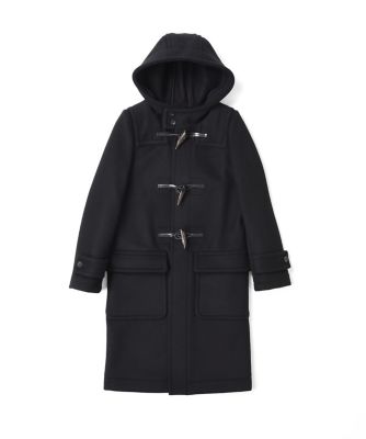 ＜ハイク/HYKE＞ DUFFLE COAT(17031) ブラック 【三越・伊勢丹/公式】