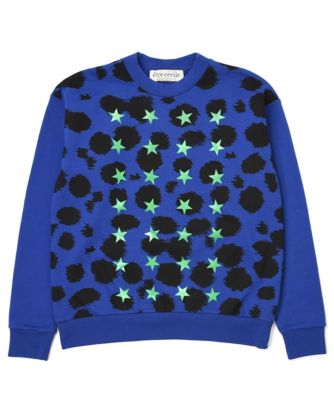 【SALE（三越）】＜etre cecile/エトレ セシル＞ P2 スウェット(EC15FW/P2-CSTAR-BFS-FO) 【三越・伊勢丹/公式】