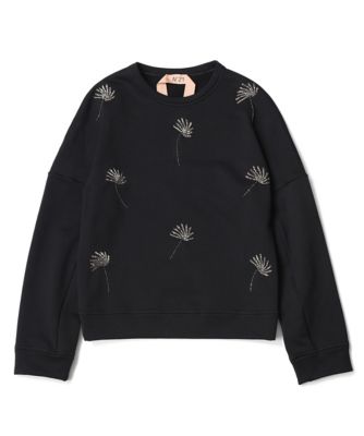 【SALE（三越）】＜N゜21/ヌメロ ヴェントゥーノ＞ M14 カット アンド ソーン(E041-4014) クロ 【三越・伊勢丹/公式】