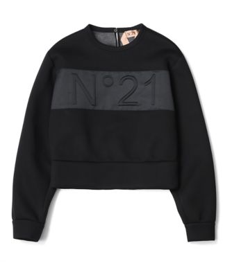 【SALE（三越）】＜N゜21/ヌメロ ヴェントゥーノ＞ M21 カット アンド ソーン(E031-4798) クロ 【三越・伊勢丹/公式】