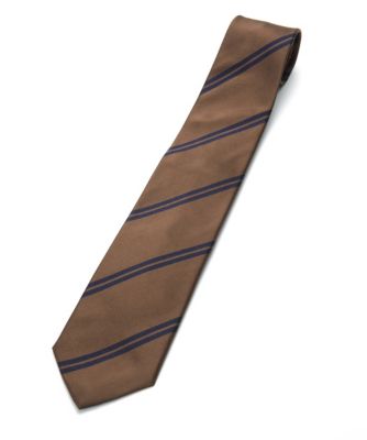 ＜ロバート フレイザー＞ ネクタイ(RF90-02) ブラウン 【三越・伊勢丹/公式】