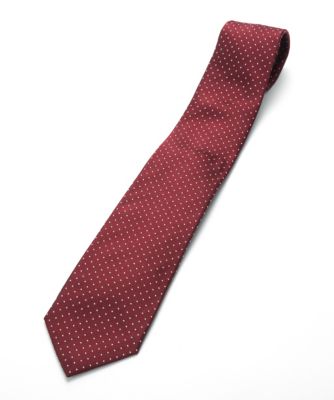 ＜ロバート フレイザー＞ ネクタイ(RF90-07) ワイン 【三越・伊勢丹/公式】