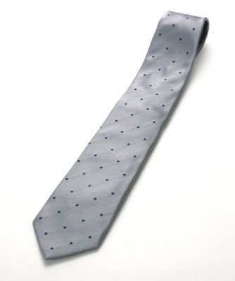 ＜ロバート フレイザー＞ ネクタイ(RF90-08) グレー 【三越・伊勢丹/公式】