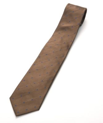 ＜ロバート フレイザー＞ ネクタイ(RF90-08) ブラウン 【三越・伊勢丹/公式】