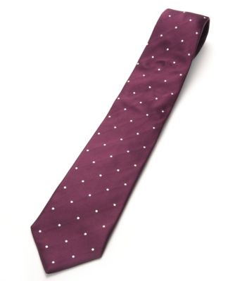 ＜ロバート フレイザー＞ ネクタイ(RF90-08) ワイン 【三越・伊勢丹/公式】