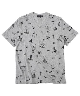 【SALE（三越）】＜MARKUS LUPFER＞ P10 カット アンド ソーン(MARKUSL15FW/P10-TP705) グレー／クロ 【三越・伊勢丹/公式】