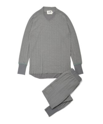 <ヌッカ nukka>紳士ニットウェア グレー(シャツとパンツ別売) 【三越・伊勢丹/公式】