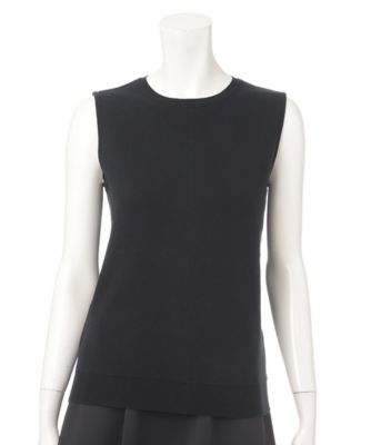 【SALE（伊勢丹）】＜レディ フォア ザ ウィークエンド/Ready for the Weekend＞ ノースリーブニット(RFFI-004) ブラック 【三越・伊勢丹/公式】