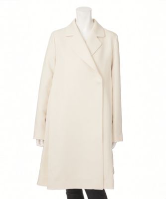 【SALE（伊勢丹）】＜レディ フォア ザ ウィークエンド/Ready for the Weekend＞ Aラインスプリングコート(ISCT-FB029) ホワイト 【三越・伊勢丹/公式】