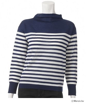 【SALE（伊勢丹）】＜レディ フォア ザ ウィークエンド/Ready for the Weekend＞ ミッフィーボーダーニット(ISE-15F-032) ネイビー 【三越・伊勢丹/公式】