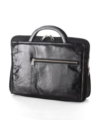 ＜ウルティマ＞ スリムスタイルショルダー 横型(54257) ブラック 【三越・伊勢丹/公式】