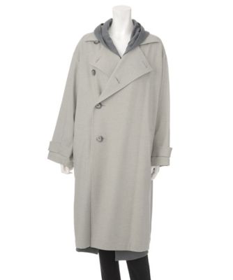 【SALE（三越）】＜ワンフォーイレブン/1411＞ 2WAYコート(505ーW8006) アイボリーxグレー 【三越・伊勢丹/公式】