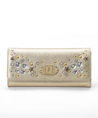 ＜アナ スイ（ANNA SUI）＞「アルヴァ スペシャル」かぶせ長財布（311187）