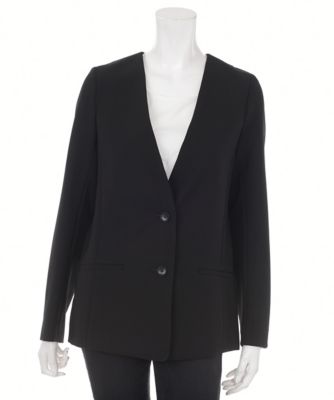 【SALE（伊勢丹）】＜レディ フォア ザ ウィークエンド/Ready for the Weekend＞ カーディガン風ジャケット(ISBL-FB027) ブラック 【三越・伊勢丹/公式】