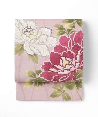 ＜WA・KKA＞ 婦人 京袋帯 麗しの華 ピンク 【三越・伊勢丹/公式】