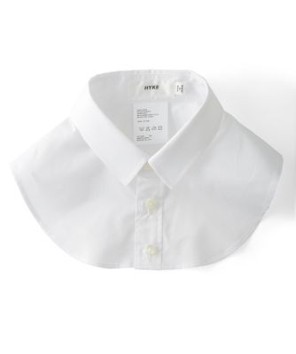 ＜ハイク/HYKE＞ DETACHABLE COLLAR(15021) 02WHITE 【三越・伊勢丹/公式】