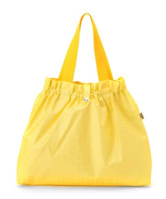 ＜ヤマト屋＞ ポケッタブルトートバッグ レモンイエロー 【三越・伊勢丹/公式】